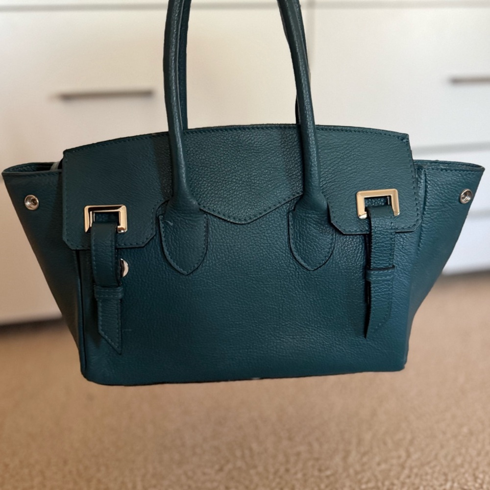 Elegant Teal Handbag
